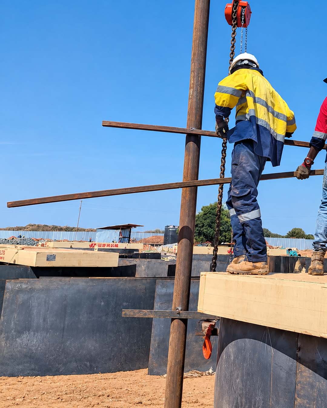 Gold processing plant operations