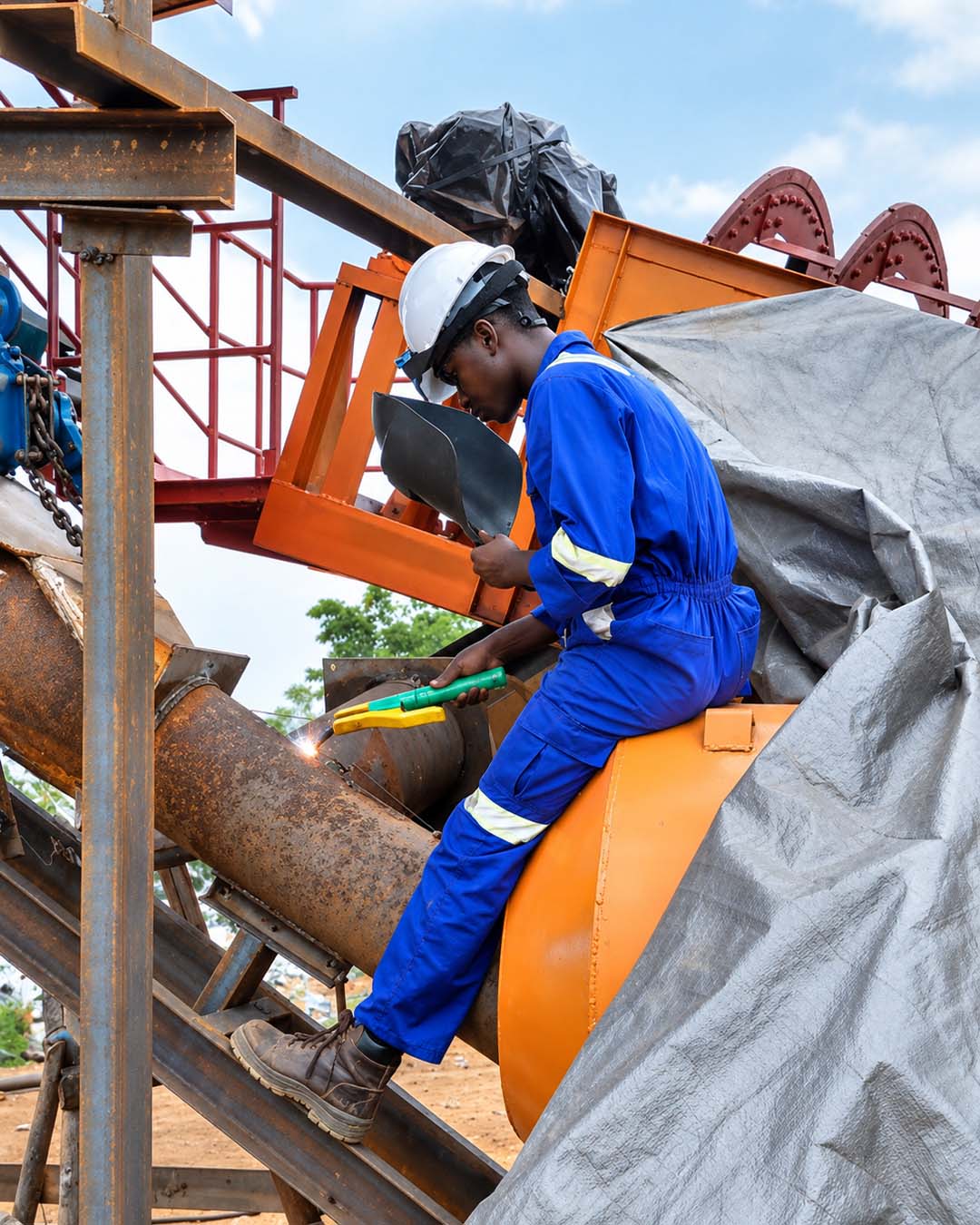 Gold processing plant engineering
